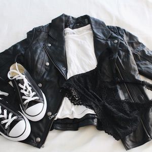 Guess leather jacket